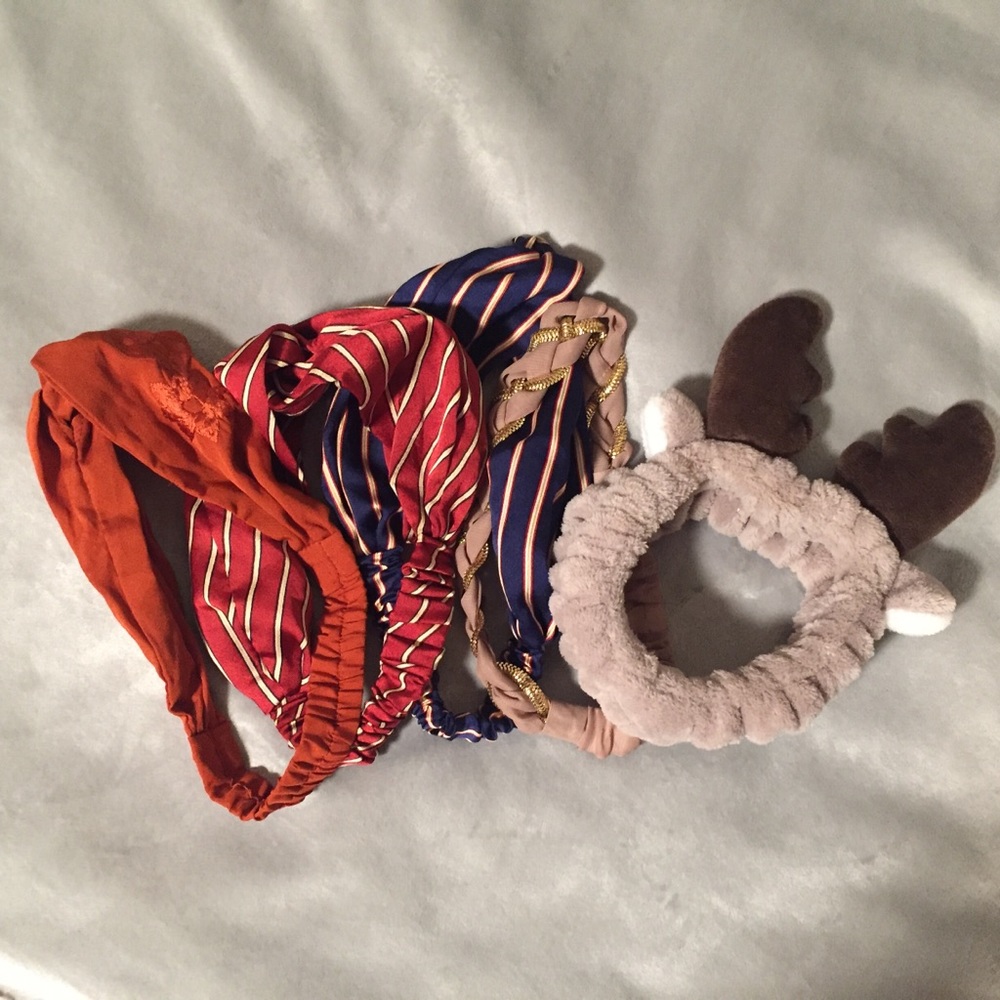 NWOT cute hair bands bundle